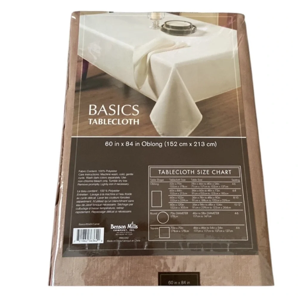 Benson Mills Basics Tablecloth 60